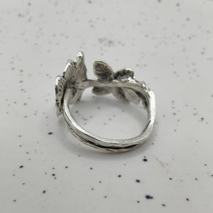 Hildesheim Rose Spoon Ring - Silver Rose Jewellery