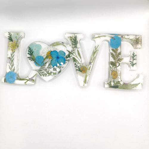 Resin Art Love Sign - Belong Design