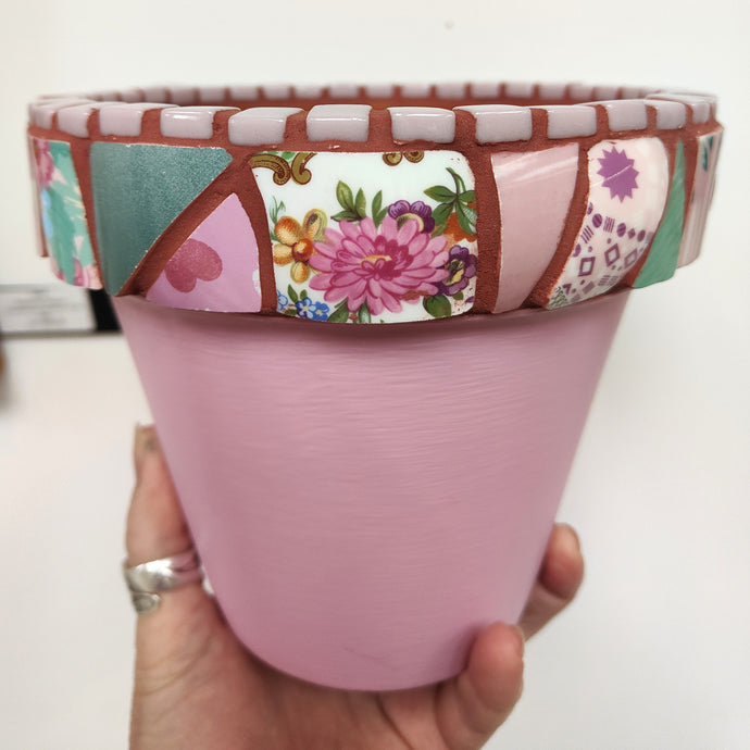 Mosaic Pot  - Dianne Averis