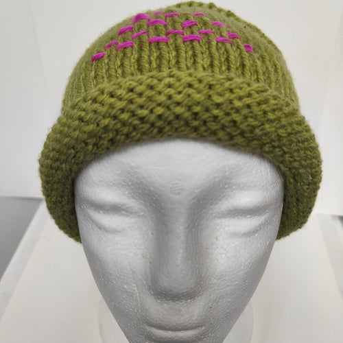 Hand knitted hat #160 - Loris Abercrombie