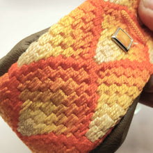 Load image into Gallery viewer, Bargello coin purse - orange- Helen Kuster