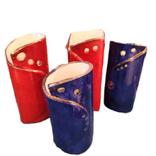 Load image into Gallery viewer, Rococo and gold trimmed Quirky Vase - Rodney Kirk
