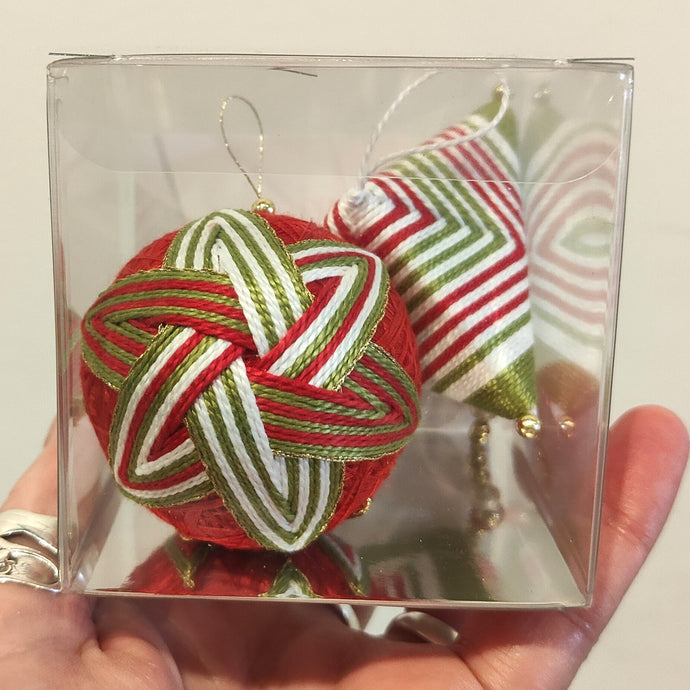 Hishikazari & Temari ornaments - Annie Reid