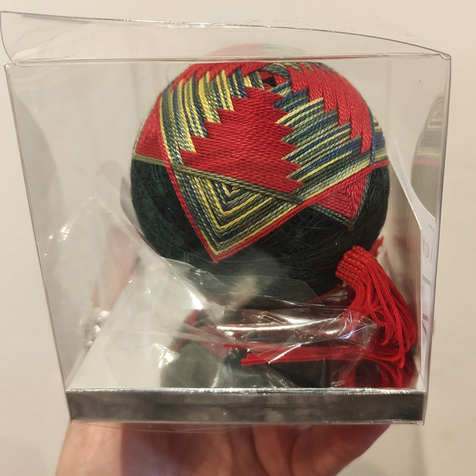 Temari -Reds and Greens - Annie Reid