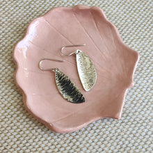 Load image into Gallery viewer, Sterling Silver Spoon Bowl Earrings – Handcrafted &amp; Textured - Silver Rose Jewellery