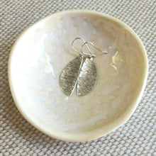 Load image into Gallery viewer, Handcrafted Sterling Silver Spoon Bowl Earrings –  Silver Rose Jewellery