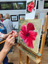Load image into Gallery viewer, One Day Workshop: Big Blooms Acrylic Painting with Robin Hicks; 2 August 10am -4pm