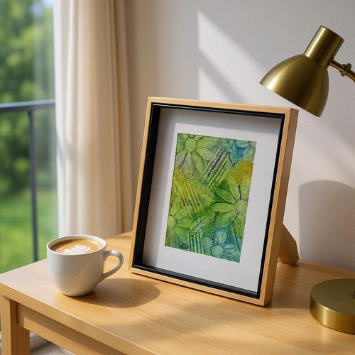 Framed watercolour #2 - Gone Dotty