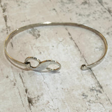 Load image into Gallery viewer, Sterling Silver Infinity Bangle – Rob Morrison