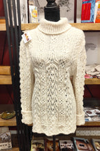 Load image into Gallery viewer, Hand spun and handknitted 50% wool 50% Cashmere jumper
