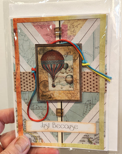 Greeting card - Just Because - Kaye Esplin