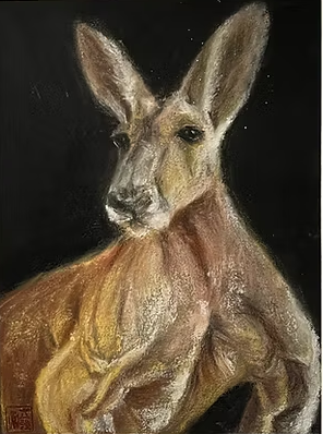 Greeting Card - King Kangaroo - Kendra Chan