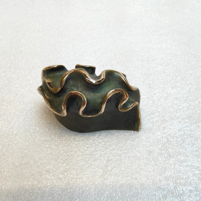 Bronze Sculpture - Nudibranch (abstract)- 6/50 by Silvio Apponyi