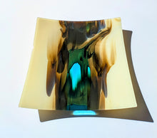 Load image into Gallery viewer, Python Pool - glass platter - Christine Byrne