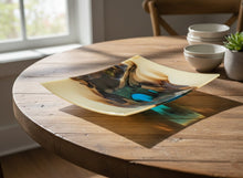 Load image into Gallery viewer, Python Pool - glass platter - Christine Byrne