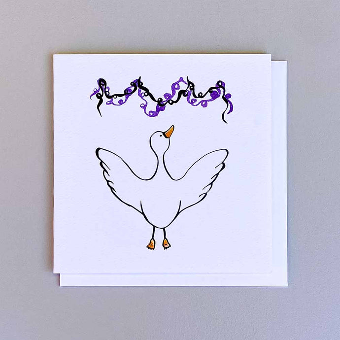 Greeting Card - Have a Quacker Birthday - Periwinkle Illustrations
