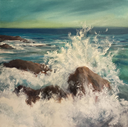 One Day Workshop: Big Seas Acrylic Painting with Robin Hicks; 6 September 10am -4pm