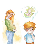 Load image into Gallery viewer, We&#39;re getting a new baby (boy version)  - Yasmin Bastouil