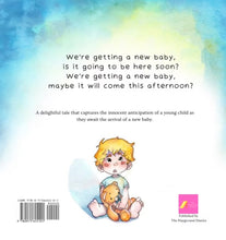 Load image into Gallery viewer, We&#39;re getting a new baby (boy version)  - Yasmin Bastouil