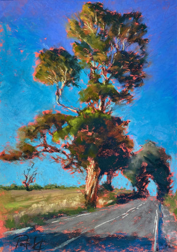 Shadows and silence - pastel - Susan Penfold