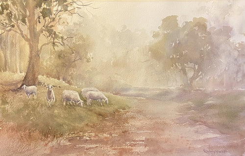 Stillness- Watercolour - Robin Hicks