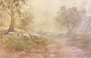 Stillness- Watercolour - Robin Hicks