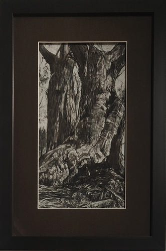 Tree Study 1 - charcoal - Julianne Caville