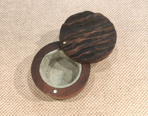 Recycled Timber trinket box with rotating lid - John Toma