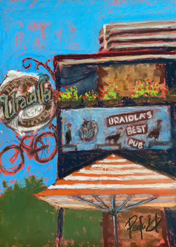 The best pub - pastel - Susan Penfold