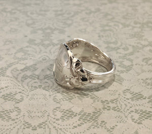 silver spoon ring