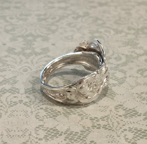 silver spoon ring