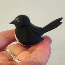 Load image into Gallery viewer, Articulated 3D printed Willie Wagtail
