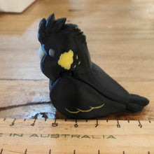 Load image into Gallery viewer, Articulated 3D printed Yellow Tailed Black Cockatoo