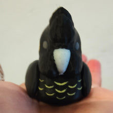 Load image into Gallery viewer, Articulated 3D printed Yellow Tailed Black Cockatoo