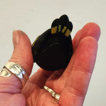 Load image into Gallery viewer, Articulated 3D printed Yellow Tailed Black Cockatoo