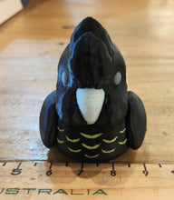 Load image into Gallery viewer, Articulated 3D printed Yellow Tailed Black Cockatoo