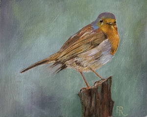 Splash of yellow- Acrylic on canvas board - Evelynne Richardson
