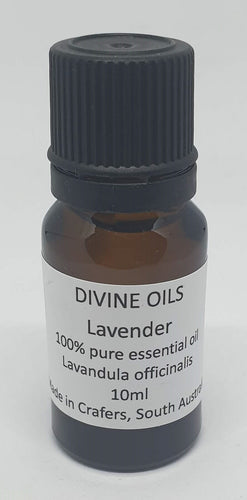 Lavender 100% Pure Essential Oil 10ml - Divine Oils