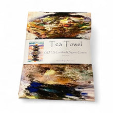 Load image into Gallery viewer, Organic cotton tea towel - Balancing Rocks