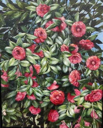 Camelia Study 1 - Oils - Lisa Losada