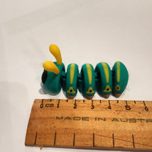 Load image into Gallery viewer, Mini articulated 3D printed Caterpillar