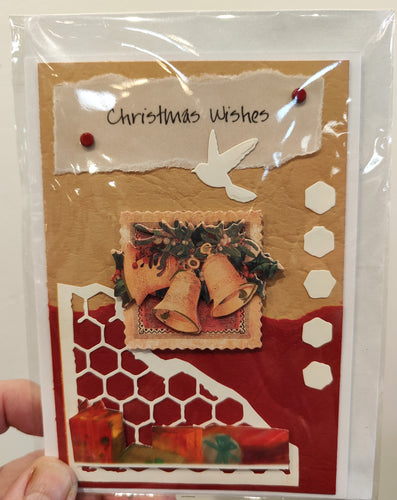 Christmas Card - Christmas Wishes- Kaye's Kreations