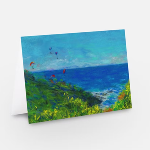 Greeting card - Hills and Coast - Kendra Chang
