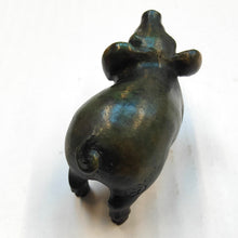 Load image into Gallery viewer, Curious Pig - bronze miniature by Silvio Apponyi