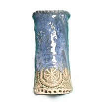 Load image into Gallery viewer, Cylinder Vase – Blue/Green Porcelain - Tatty K