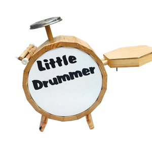 Little Drummer - wooden drum kit - John Toma