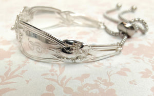 Antique Sterling Silver spoon bracelet