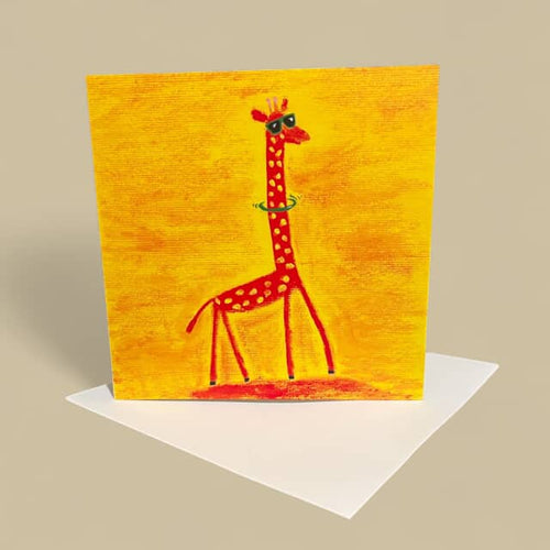 Greeting Card - Giraffe - Kendra Chang