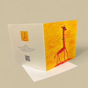 Greeting Card - Giraffe - Kendra Chang