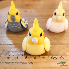 Load image into Gallery viewer, Articulated 3D printed Gold Cockatiel